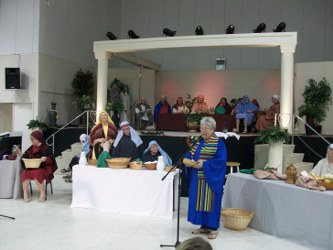 Below The Upper Room was presented on Maundy Thursday